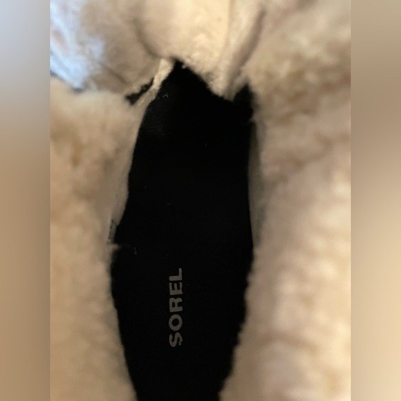 Sorel Ainslie Conquest Suede and Shearling Black waterproof Boots - Picture 10 of 15